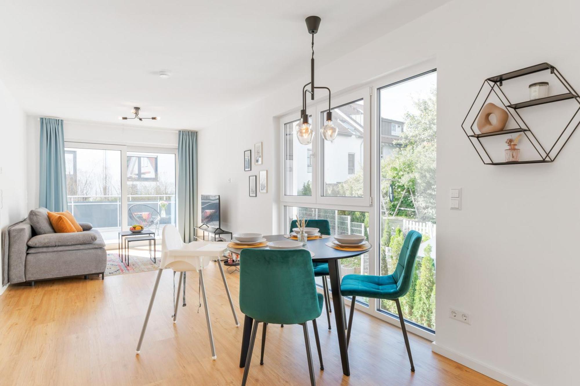 Finest Design Stuttgart Airport Messe Apartment Ostfildern Bilik gambar